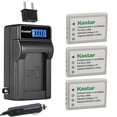 thumbnail image 1 of Kastar 3-Pack Li-80B Battery and LCD AC Charger Compatible with ROLLEI DS6, Prego DP4200, Prego DP5200, Prego DP5700, Prego DP6200, Reefmaster DC 500 S5, TRAVELER DC-5080, DC-7080 Digital Cameras, 1 of 6
