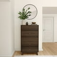 thumbnail image 2 of Plank+Beam Classic 5-Drawer Dresser, Walnut, 2 of 8