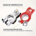 thumbnail image 3 of SUTENGDA 1 Pair Car Battery Terminal Connectors - Positive & Negative Top Posts with Durable Plastic Base, 3 of 4
