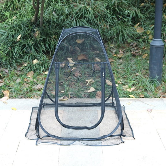 koolsoo Camping Mesh Tent Single Person Shelter Automatic Opening with Carry Bag Outdoor Screen Tent for Picnic Kayaking Lawn Fishing