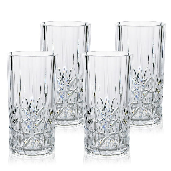 Vaso para beber BELLAFORTE Myrtle Beach Set 4, 532 ml, transparente