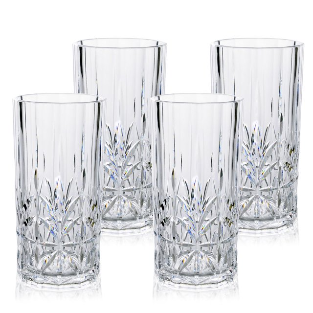 Vaso para beber BELLAFORTE Myrtle Beach Set 4, 532 ml, transparente
