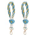 thumbnail image 1 of 2 Pcs Porte-Clés style pastoral Rétro Petite Marguerite Fait Main DIY, 1 of 5
