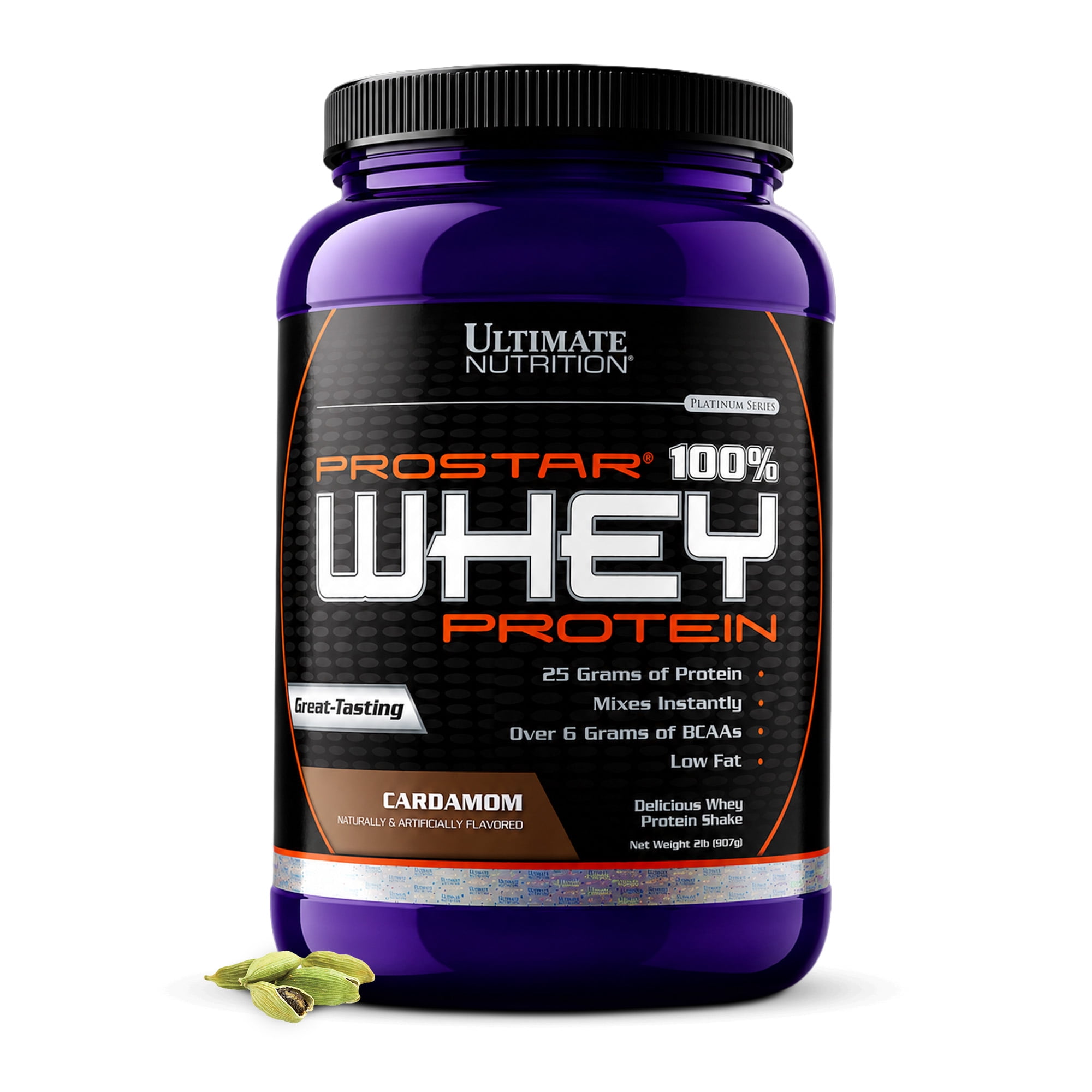 Ultimate Nutrition Prostar Whey Protein Isolate, Cardamom, 5.28 lb