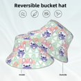 thumbnail image 5 of Daiia Bulldog Pattern Bucket Hat - Trendy Cotton Sun Hat for Beach, Golf, Fishing - Fun Outdoor Vacation Boonie for Men and Women, 5 of 9