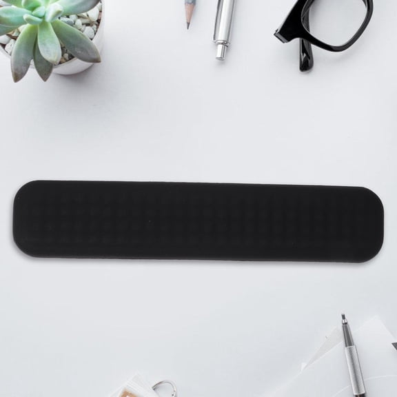 OULII G72 Black Silicone Wrist Rest with Non- Base for Mouse Use at Home and Office