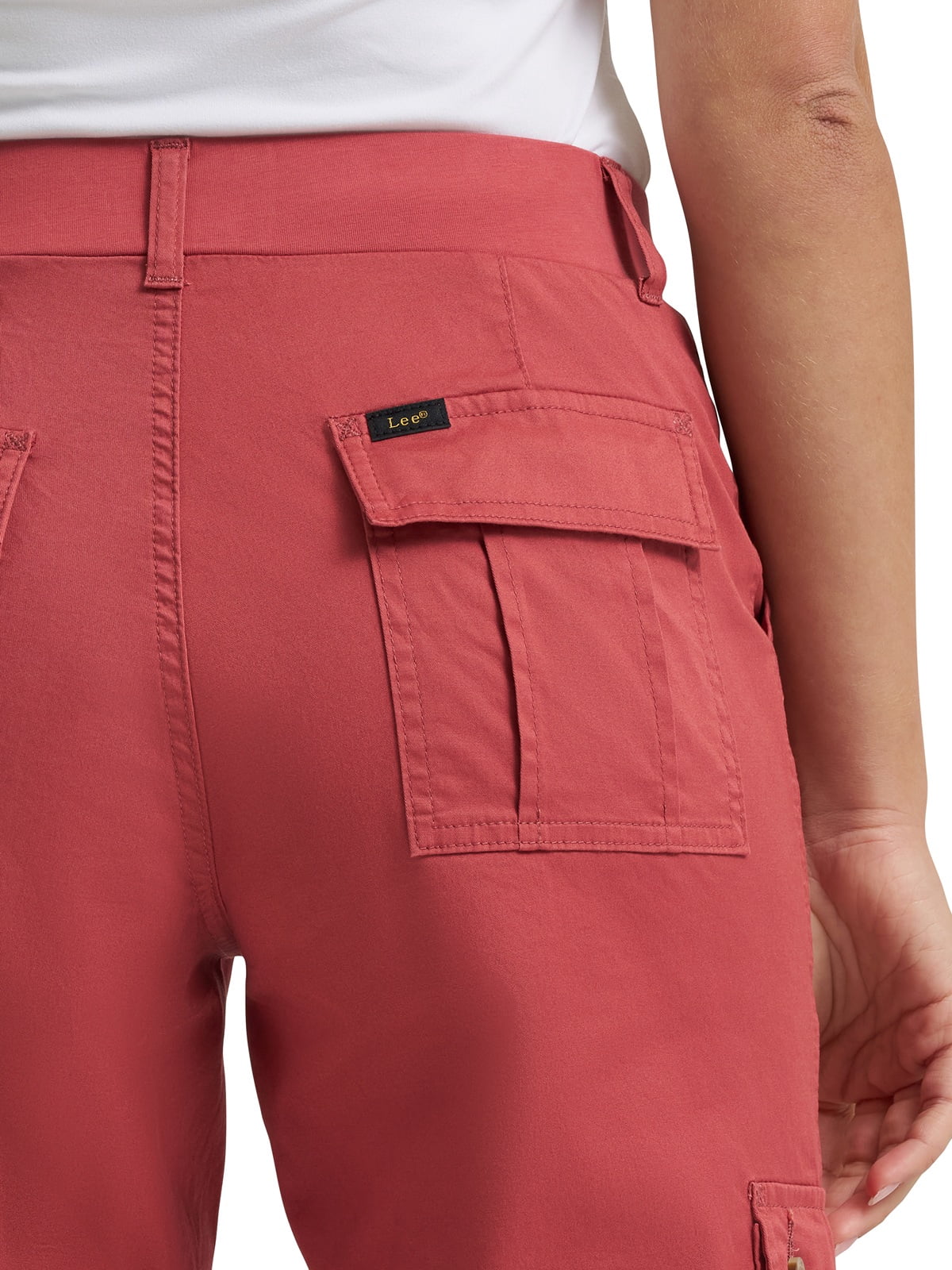 Lee Women's Flex to Go Mid Rise Capri Pants