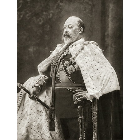 Edward VII 1841 Canvas Art - Ken Welsh Design Pics (24 x 32)
