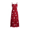 thumbnail image 3 of Boho Femmes Vacances d'Été Polka Dot Robe Plage Longue Chemise, 3 of 4