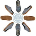 thumbnail image 2 of LIFE IS GOOD Women's Moccasin Slippers, 303593W - Suede & Fleece Open Back Indoor/Outdoor Slip-Ons - Plush & Cozy Slides with Soft Foam & Rubber Soles Stylish & Comfy Available in Different Designs..., 2 of 8