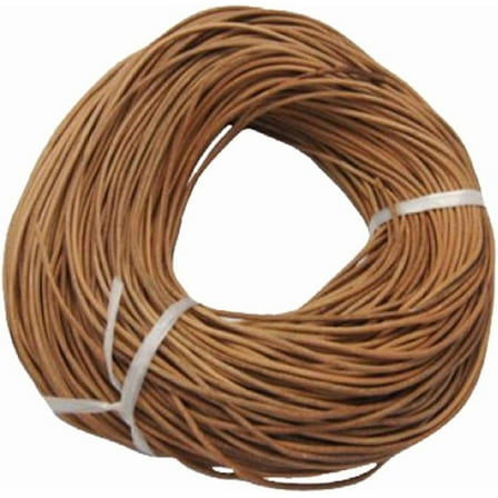 10m Round Leather Cord 4mm Cowhide Jewelry Making Material DIY