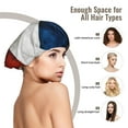 thumbnail image 3 of United-States Russian Flag Sleep Cap Satin Bonnet Night Sleeping Soft Hair Turbans For Women, 3 of 8