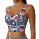 thumbnail image 2 of Balery cool rock Skull Sujetadores deportivos con espalda cruzada para mujer, acolchados, sin costuras, de alto impacto, ideales para yoga, gimnasio, entrenamiento y fitness.-Small, 2 of 8