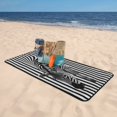 thumbnail image 6 of Cotton Bath Towels for Bathroom - Optical Zebra Illusion Microfiber Quick Dry Towels for Body Bath Sheets, Personalized Beach Towel, Soft Shower Towels for Travel Home Beach 27*55in, 6 of 7