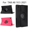 thumbnail image 2 of For Samsung Galaxy Tab A8 2021 SM-X200 SM-X205 Case 360 Degree Rotating Stand Tablet Cover for Samsung Galaxy Tab A8 10.5 inch Pink A8 X200, 2 of 5