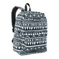 thumbnail image 2 of Everest Pattern Printed Backpack, Navy White Ethnic, 2 of 2