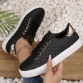 thumbnail image 5 of Willtoo Fashion Sneakers for Women Classic Low Top Lace Up Flat Walking Shoes Round Toe Non Slip Casual Shoes, 5 of 6