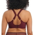thumbnail image 3 of Women's Elomi Best EL4382 Charley Underwire Stretch Lace Plunge Bra (Aubergine 42HH), 3 of 4