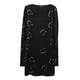 thumbnail image 5 of Blusa informal de manga larga con cuello en V y cremallera suelta con estampado de amor para mujer Pompotops gfhjh5074, 5 of 5
