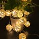 thumbnail image 2 of Guirnalda de bolas de ratán de 20 LED, guirnalda de luces navideñas, cuerdas de iluminación para vacaciones al aire libre, boda, fiesta de Navidad, decoración del hogar, 2 of 4