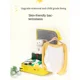 thumbnail image 4 of Equipaje para niños de 18 pulgadas, puede sentarse y andar en maleta, bolsa de equipaje de mano, Maleta de viaje para niños, cubierta de carrito con ruedas, 4 of 4