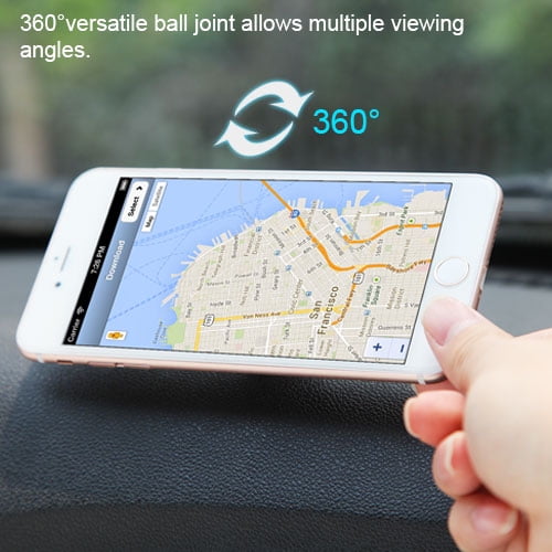360 Degree Magnetic Smartphone Car Holder Compatible with Apple