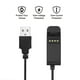 thumbnail image 4 of 20/25 Charger Dock, USB Carga Cradle Charging Cable 1m Black, 4 of 8