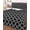 Black, variant on Quilts Queen Size Bedding Set, Black Morocco Reversible Summer Quilt 3 Pieces, Abstract Modern Geometric Textured Lightweight Bedspreads Coverlets with 2 Pillow Shams for All Seasons