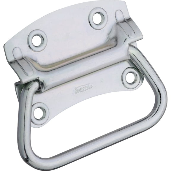 National Hardware N117-077 V175 Chest Handle in Zinc plated 4 in