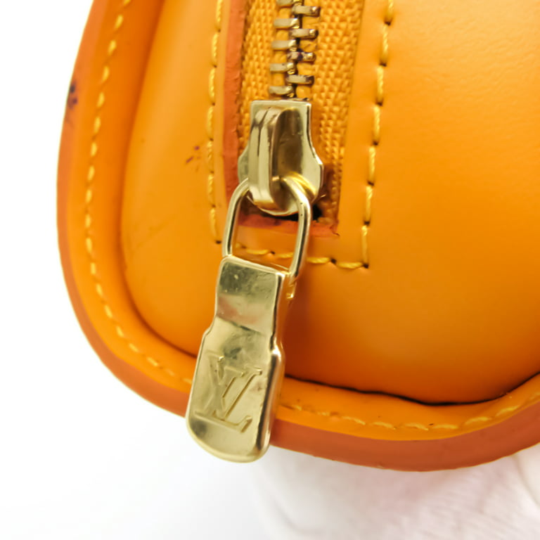 Louis Vuitton, Bags, Louis Vuitton Epi Dauphine Jaune Yellow Clutch  Toiletry Crossbody Bag Authentic
