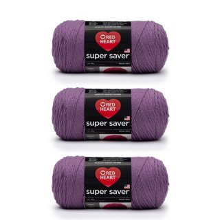 Red Heart Super Saver Turqua Yarn - 3 Pack of 198g/7oz - Acrylic - 4 Medium  (Worsted) - 364 Yards - Knitting/Crochet