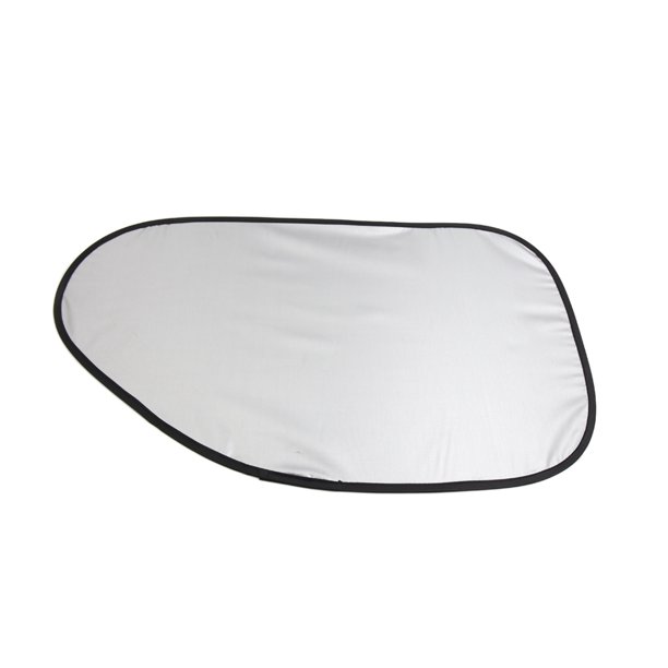 La Cubierta del Bloque 2 Piezas de Plata del Tono Ventana Lateral Trasera Cortinilla Parasol Visera del Protector Uv para El Coche