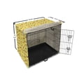 thumbnail image 6 of Spring Dog Crate Cover, Nature Ladybugs Flowers Dandelion Daisy Lily Creative Spring Cartoon, Easy to Use Pet Kennel Cover Small Dogs Puppies Kittens, 7 Sizes, Yellow Multicolor, by Ambesonne, 6 of 6