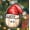 Baseball Santa Hat Ornament, variant on Personalized Baseball Christmas Ornament 2025 – Custom Name and Jersey Number – Acrylic Baseball Santa Hat Ornament for Sports Lovers – Holiday Tree Decoration