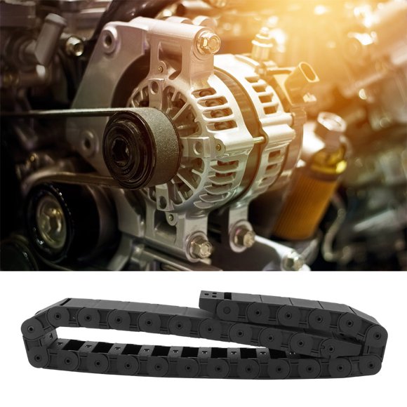 CNC Machine Tool, Professional Reinforced Nylon Cable Drag Chain 1M Length For 3D Printer For CNC Machine 18x50mm