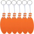 thumbnail image 1 of 6Pcs Floating Keychains Colored Floating Key Rings Water Sports Keychains Surfboard Pendant Keychains, 1 of 4