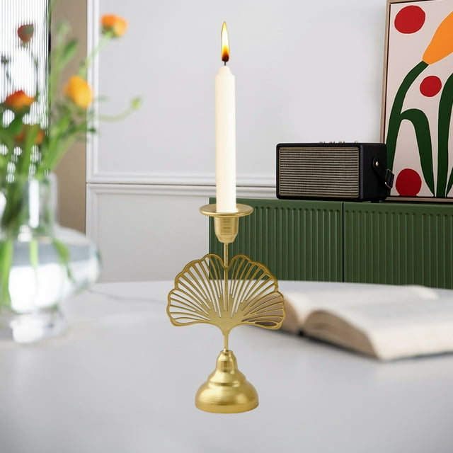 Home Metal Crafts Vintage Candlelight Dinner Props Romantic Table Decoration Candlestick Ornaments