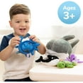 thumbnail image 6 of Prextex 15'' Plush Shark Stuffed Animal With 5 Piece Soft Stuffed Sea Animals Includes Octopus, Turtle, Stingray, Nemo Fish, and Blue Whale | Plushies, Stuffed Animal for Baby, 6 of 7
