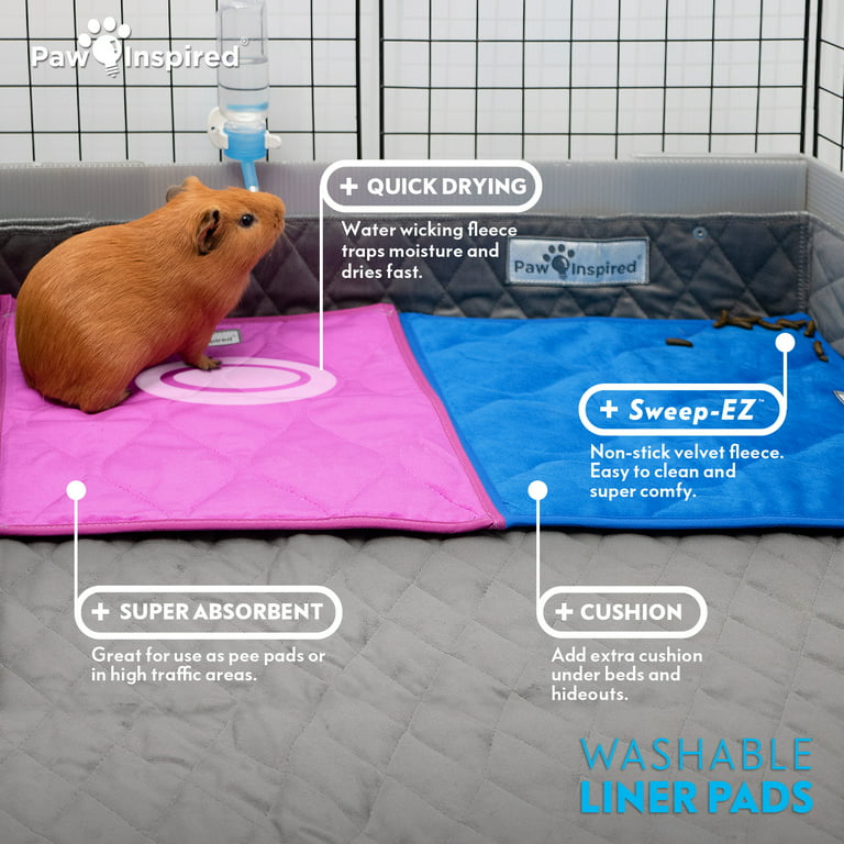 Washable Pet Hamster Mat Guinea Pig Cage Liners Small Animal