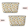 thumbnail image 2 of Picia Bee and Flowers Printed Leather Travel Toiletry Bag,Cosmetic Organizer, Makeup Travel Bag, Durable Travel Pouch, Compact Toiletry Bag, Travel Accessories, 2 of 6