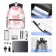 thumbnail image 4 of Fotbe Kawaii Pigs Mochila Ligera Casual para Laptop para Hombres y Mujeres, Mochila Impermeable de Uso Diario, Mochila para Universidad, 4 of 6