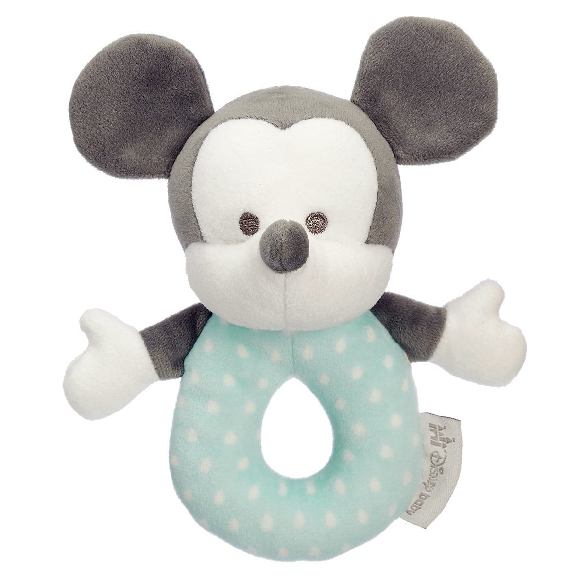 baby blue mickey mouse plush toy