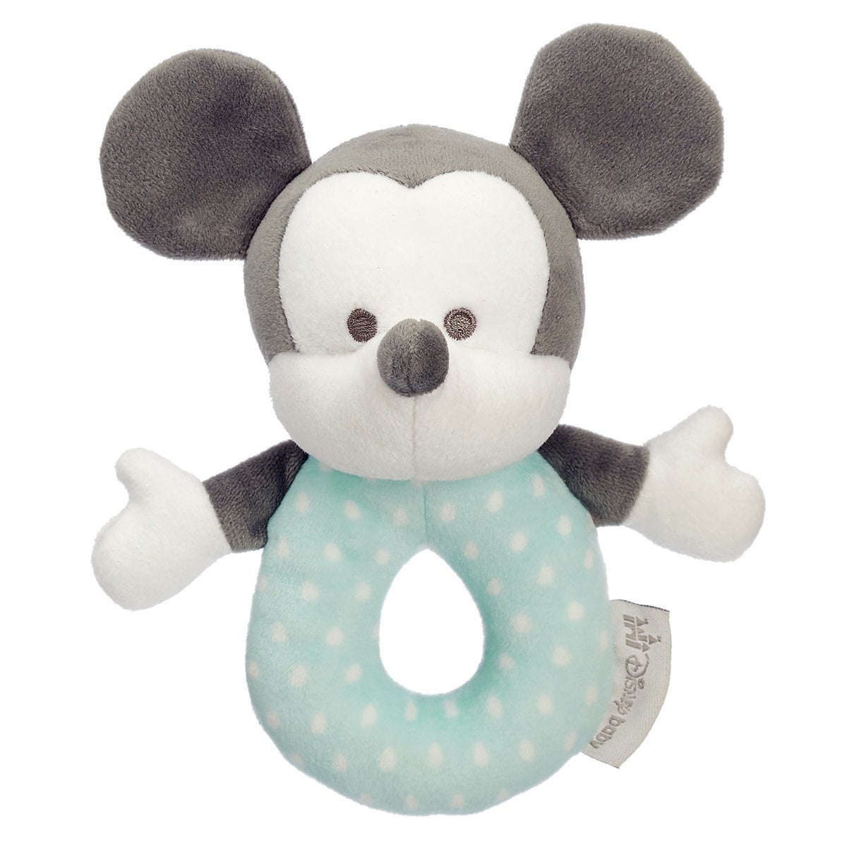 baby blue mickey mouse plush toy