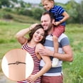 thumbnail image 4 of Sonducket 3Pcs Friend Bracelets with Sun Moon Girlfriend Pendant Set Hand-made Braided Adults Chain Wrist Rope Hand Jewelry Star Length Type1, 4 of 6