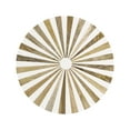thumbnail image 6 of JONATHAN Y Calix 23.5" Contemporary Minimalist Metal/Resin Round End Table, Light Brown/White, 6 of 8