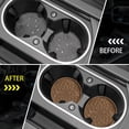 thumbnail image 4 of ZKAUTO Car Coasters for Cup Holders [4 Pack] - 2.75In Silicone Auto Mug Mats - Universal Non-Slip Recessed Car Interior Accessories - Coffee, 4 of 14