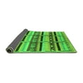 thumbnail image 2 of Ahgly Company Indoor Square Oriental Green Industrial Area Rugs, 6' Square, 2 of 4