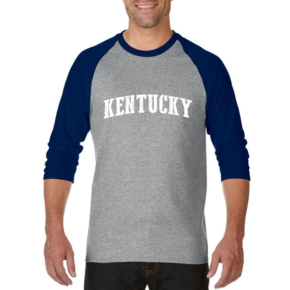 Artix - Mens Raglan Sleeve Baseball T-Shirts, up to Size 3XL - Kentucky
