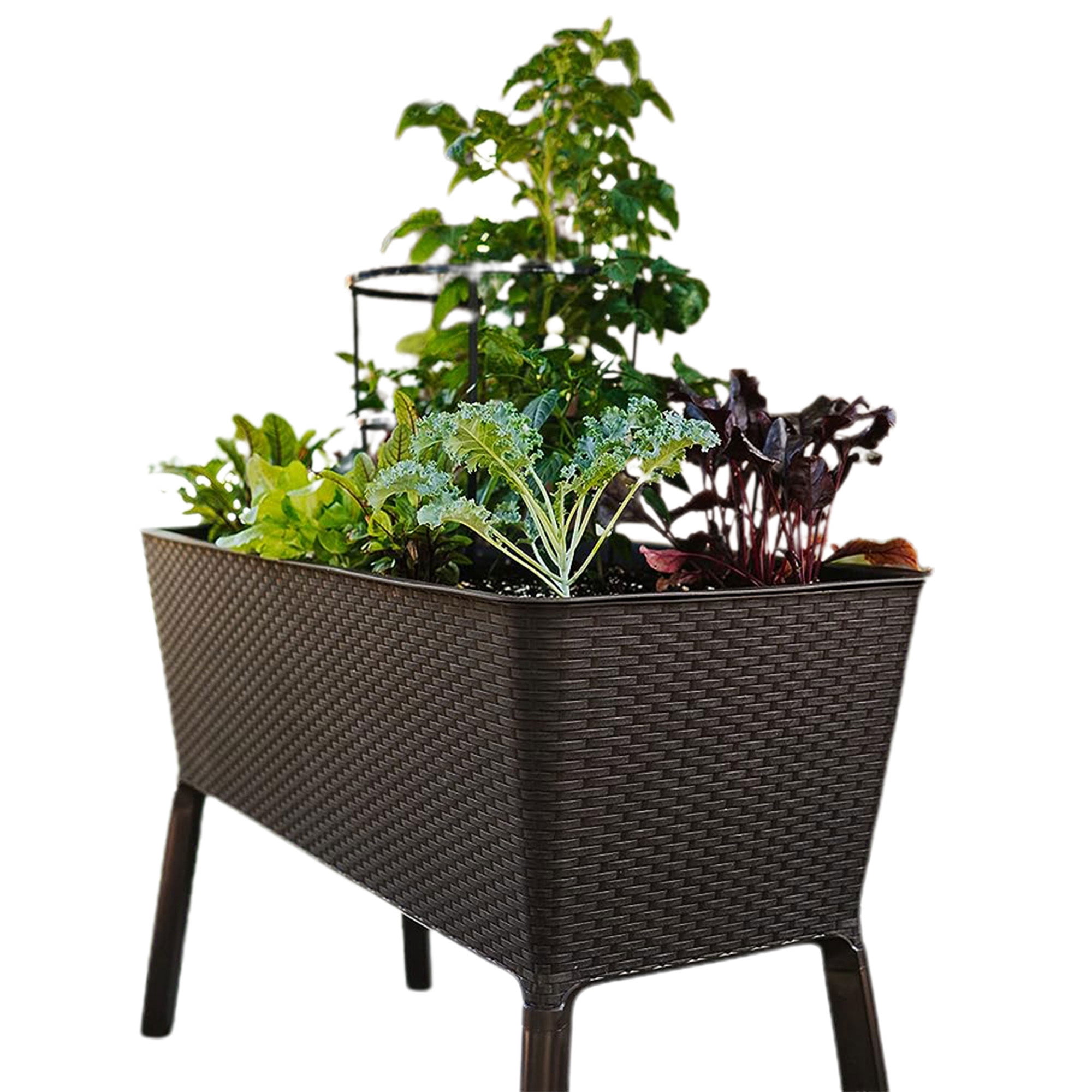 Polymer Outdoor Products 19.5" L x 44.5" W x 29.75" H Raised Garden Bed