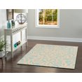 thumbnail image 2 of 5X7 Trio Damask Aqua, 2 of 7